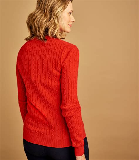 red jumpers for women.